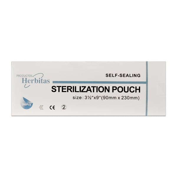 Selbstklebende Beutel zum Sterilisieren (200 Stück)